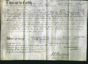 Deed by Married Women - Elizabeth Crookes-Original Ancestry
