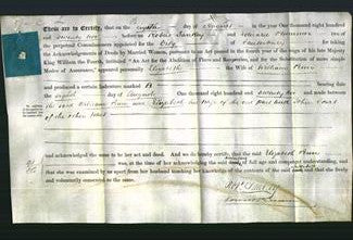 Deed by Married Women - Elizabeth Penn-Original Ancestry