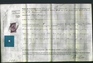 Deed by Married Women - Ellen Catchpole Burgess-Original Ancestry