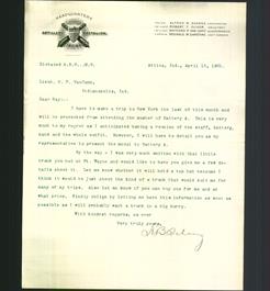 Letterhead - Artillery Battalion