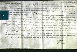 Deed by Married Women - Celina Flower-Original Ancestry