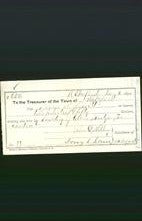 Wakefield, Massachusetts Payment Voucher - George N Leavitt