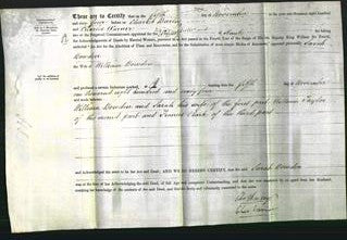 Deed by Married Women - Sarah Bowden-Original Ancestry