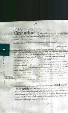 Deed by Married Women - Catherine Elizabeth Fenton-Original Ancestry