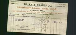 Letterhead - Balke & Krauss Co.