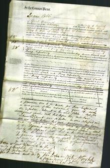 Court of Common Pleas - Sarah Seago, Mary Jay-Original Ancestry