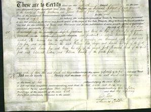 Deed by Married Women - Sarah Seago, Mary Jay-Original Ancestry