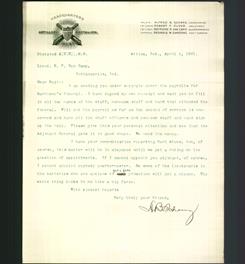 Letterhead - Artillery Battalion