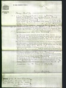 Court of Common Pleas - Mary Ann Hardwick-Original Ancestry