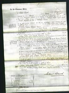 Court of Common Pleas - Mary Biffen and Harriet Elizabeth Jeanes-Original Ancestry