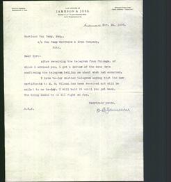 Letterhead - Law Offices of Jameson & Joss