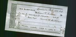Receipt - Samuel H. Peckham