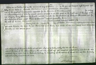 Deed by Married Women - Lucy Sherwood-Original Ancestry