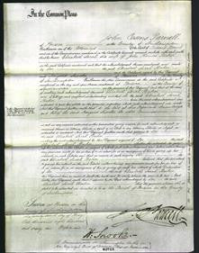 Court of Common Pleas - Elizabeth Sarah Baker-Original Ancestry