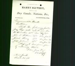 Business Letterhead - Harry Slutzky