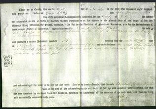 Deed by Married Women - Elizabeth Sophia Kimber-Original Ancestry