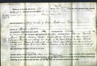 Deed by Married Women - Mary Pargiter and Eleanor Masters-Original Ancestry