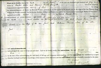 Deed by Married Women - Sarah Line-Original Ancestry