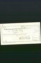 Wakefield, Massachusetts Payment Voucher - Reed W Lang