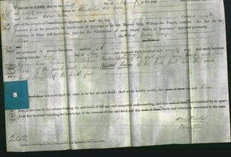 Deed by Married Women - Clara Swinfen-Original Ancestry