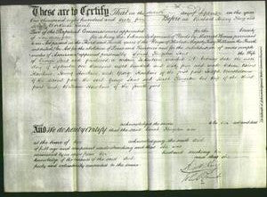 Deed by Married Women - Sarah Kingston Stent-Original Ancestry
