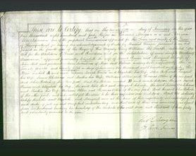 Deed by Married Women - Elizabeth Davies and Margaret Belt-Original Ancestry