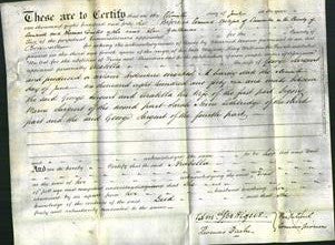 Deed by Married Women - Arabella Sargent-Original Ancestry