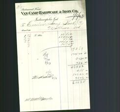Statement - Van Camp Hardware & Iron Co.