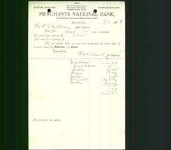 Bank Letterhead - Merchants National Bank