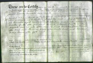 Deed by Married Women - Elizabeth Ann Smith-Original Ancestry