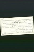 Wakefield, Massachusetts Payment Voucher - W S Davis