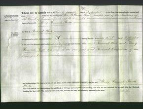 Deed by Married Women - Mary Hannah Ruth White-Original Ancestry
