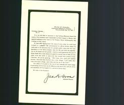Letterhead - State of Indiana, Adjutant- General's Office