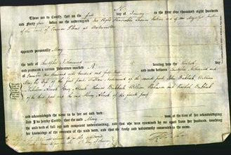 Deed by Married Women - Mary Netherwood-Original Ancestry