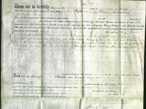 Deed by Married Women - Sarah Bennett-Original Ancestry