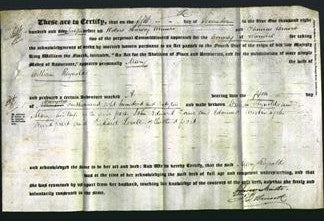 Deed by Married Women - Mary Reynolds-Original Ancestry