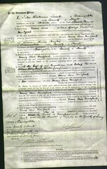 Court of Common Pleas - Mary Ann Mulford-Original Ancestry