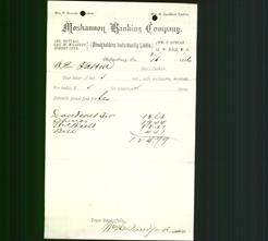 Bank Letterhead - Moshannon Banking Company
