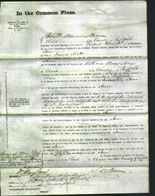 Court of Common Pleas - Ann Mott-Original Ancestry