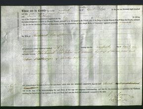 Deed by Married Women - Sarah Compton-Original Ancestry