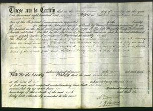 Deed by Married Women - Sarah Cracknell-Original Ancestry