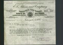 Letterhead - E. C. Atkins and Company