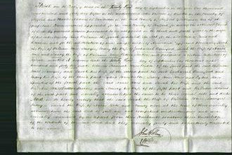 Deed by Married Women - Sarah Jones, Mary Bumford, Sarah Jones and Nancy Jones-Original Ancestry