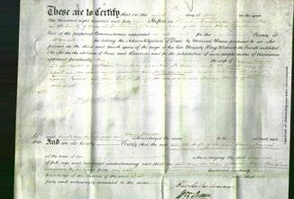 Deed by Married Women - Ann Parrish-Original Ancestry