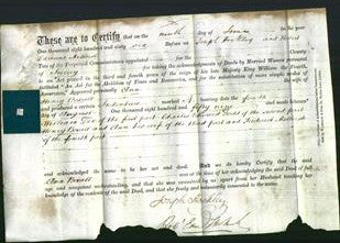 Deed by Married Women - Ann Boxall-Original Ancestry