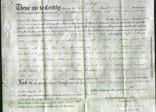 Deed by Married Women - Sarah Bolton, Anne Galloway and Isabella Brown-Original Ancestry