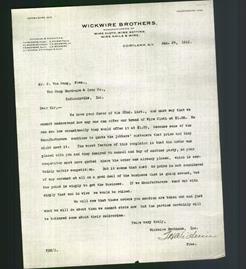 Letterhead - Wickwire Brothers