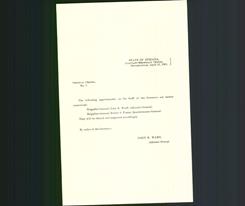 Letterhead - State of Indiana, Adjutant- General's Office