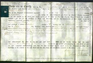 Deed by Married Women - Sarah Ann Watson-Original Ancestry
