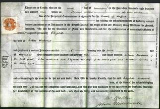 Deed by Married Women - Elizabeth Westwood-Original Ancestry